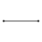 Dolce II Double Towel Rail 800mm Matte Black