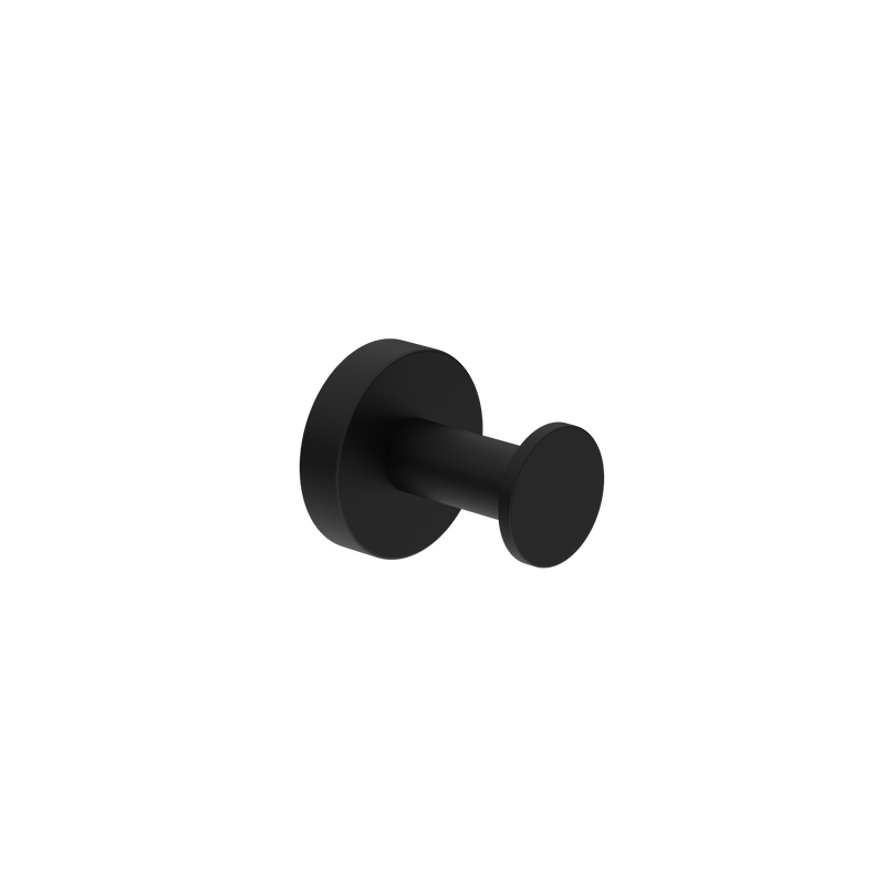 Dolce II Robe Hook Matte Black