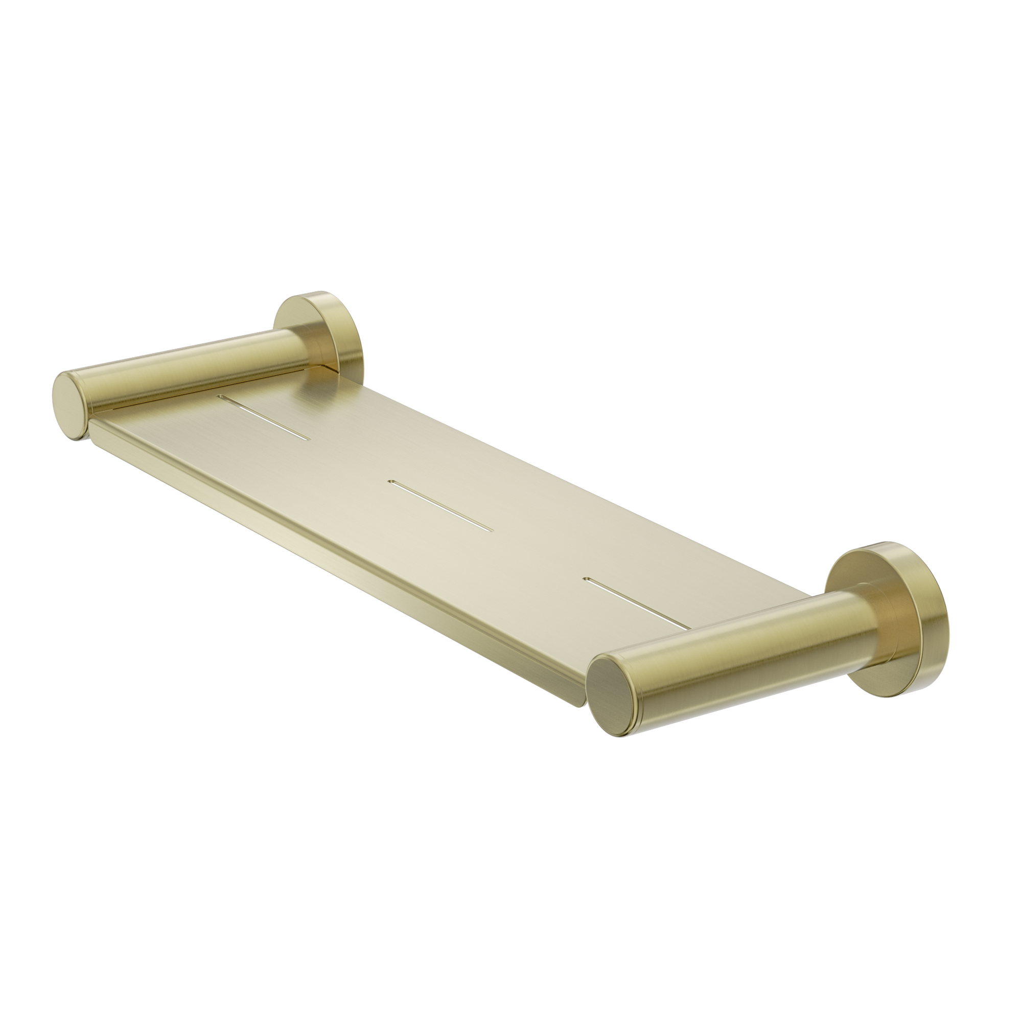Dolce II Metal Shower Shelf Brushed Gold