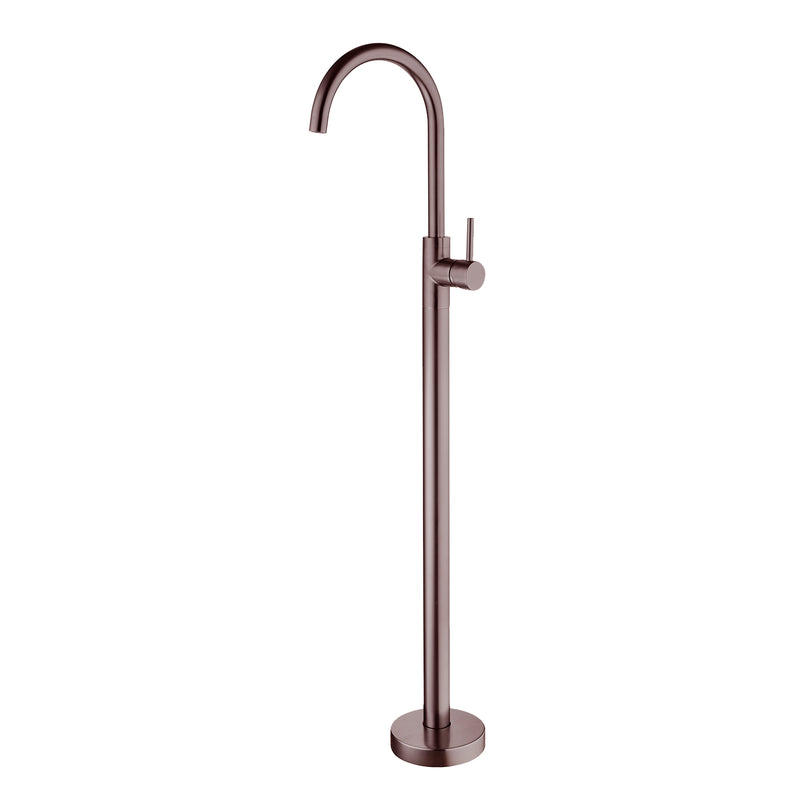 Mecca Freestanding Bath Mixer Brushed Bronze