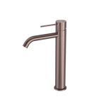 Mecca Tall Basin Mixer Brushed Bronze