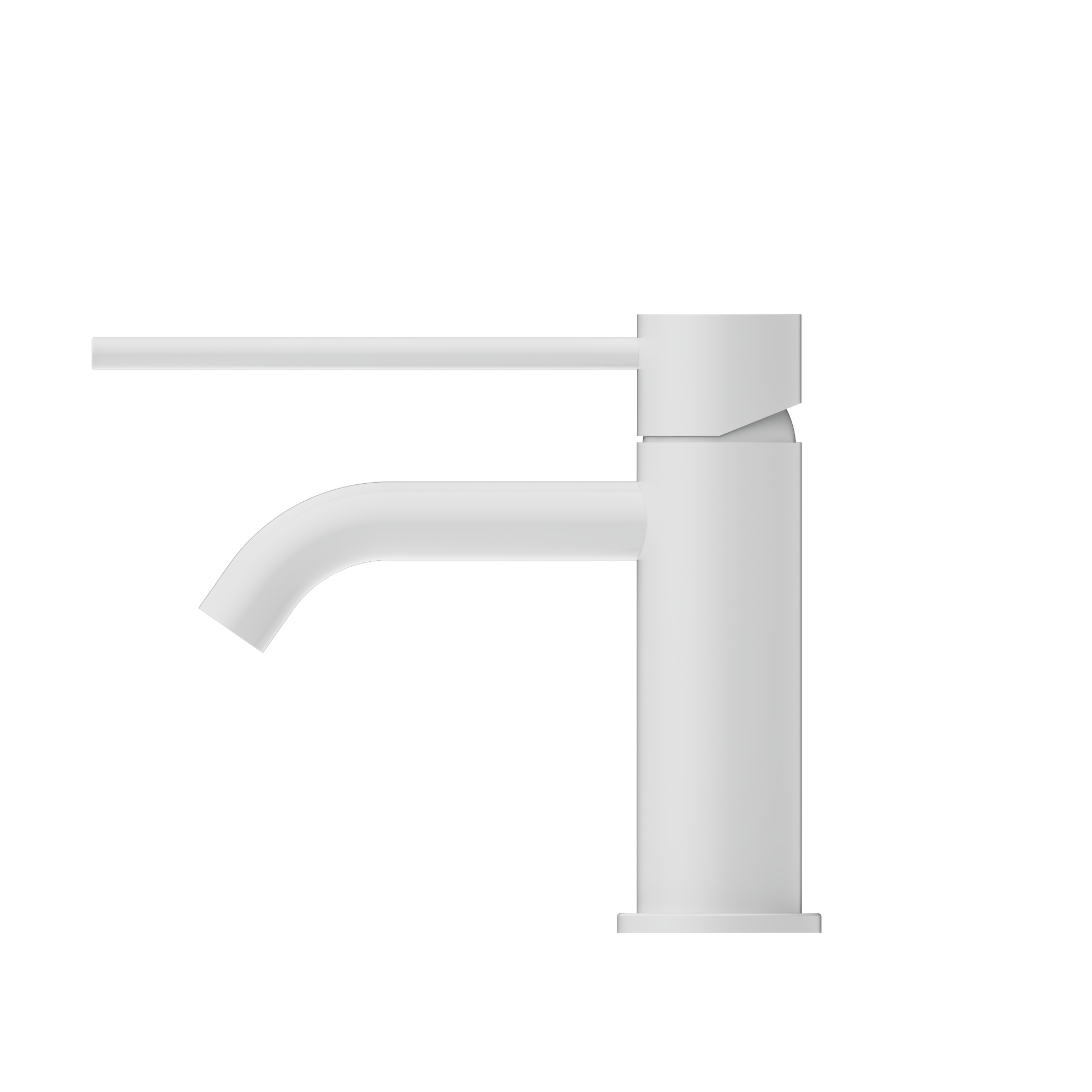 Mecca Care Basin Mixer Matte White