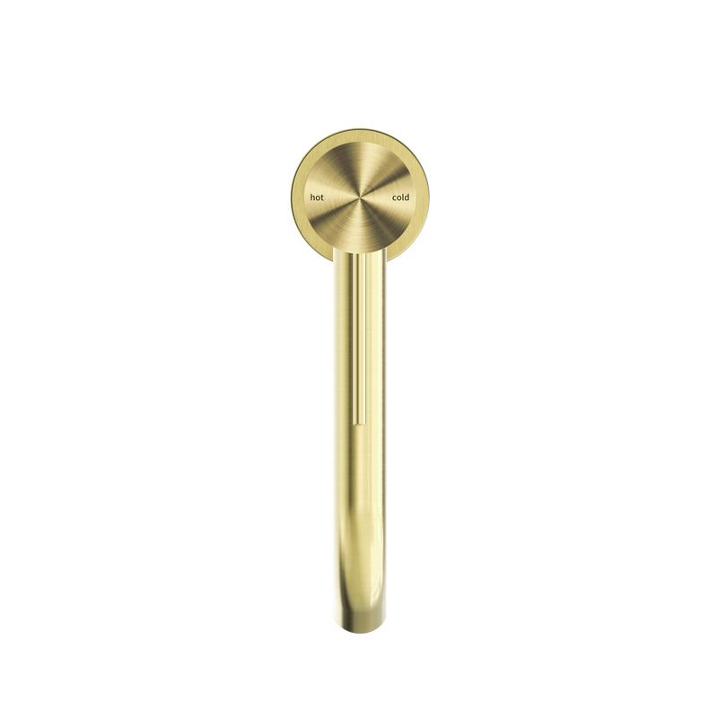 Mecca Mid Tall Basin Mixer Brushed Gold