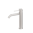 Mecca Mid Tall Basin Mixer Brushed Nickel