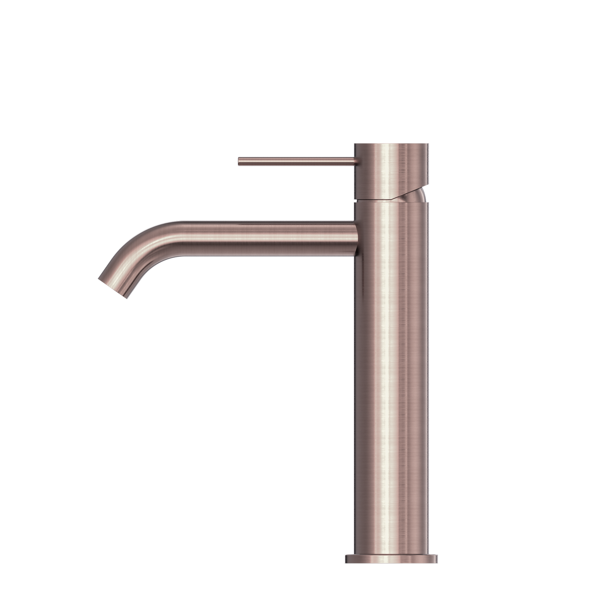 Mecca Mid Tall Basin Mixer Brushed Bronze