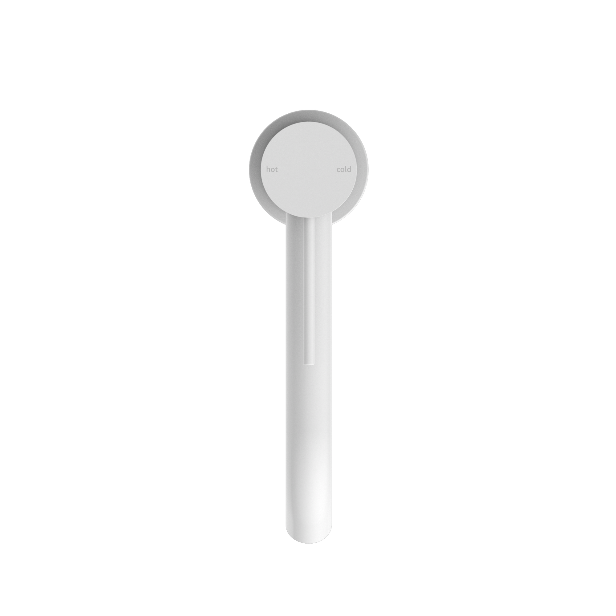 Mecca Mid Tall Basin Mixer Matte White