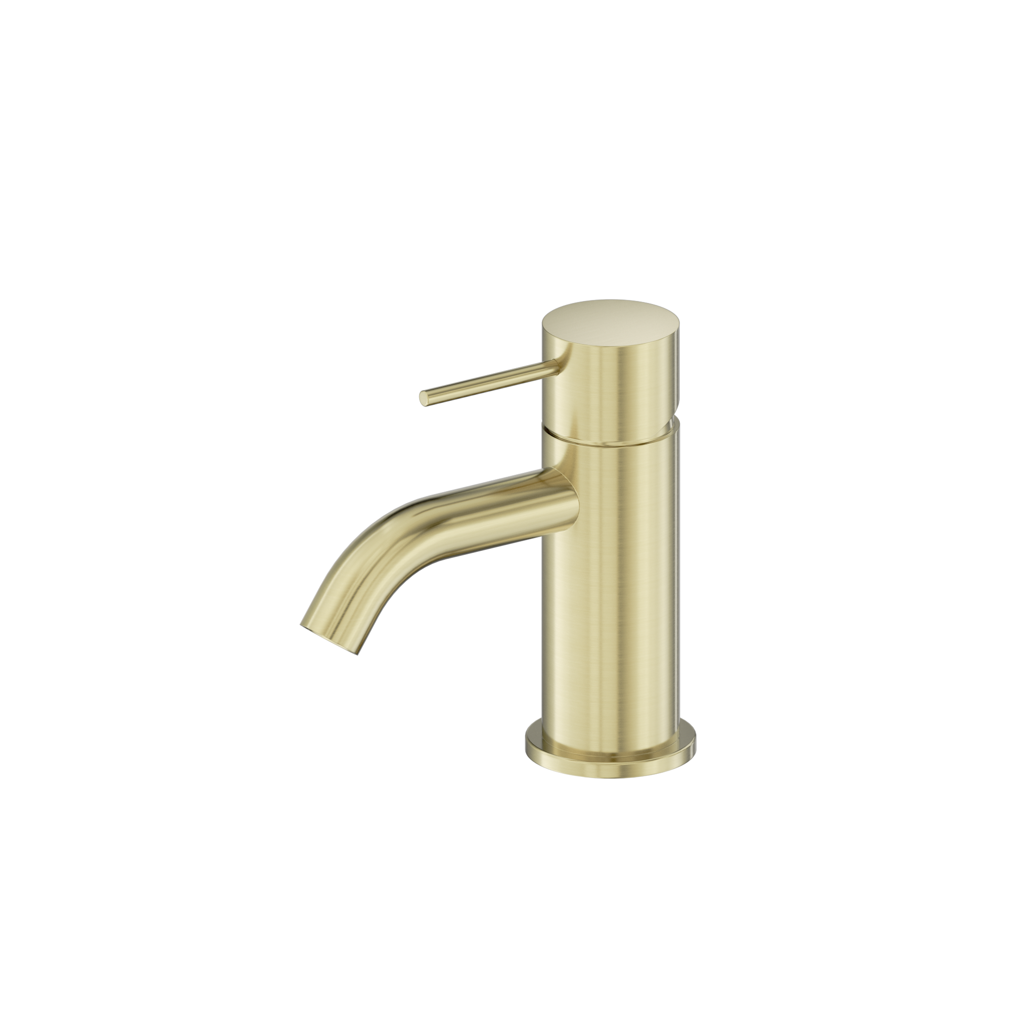 Mecca Mini Basin Mixer Brushed Gold