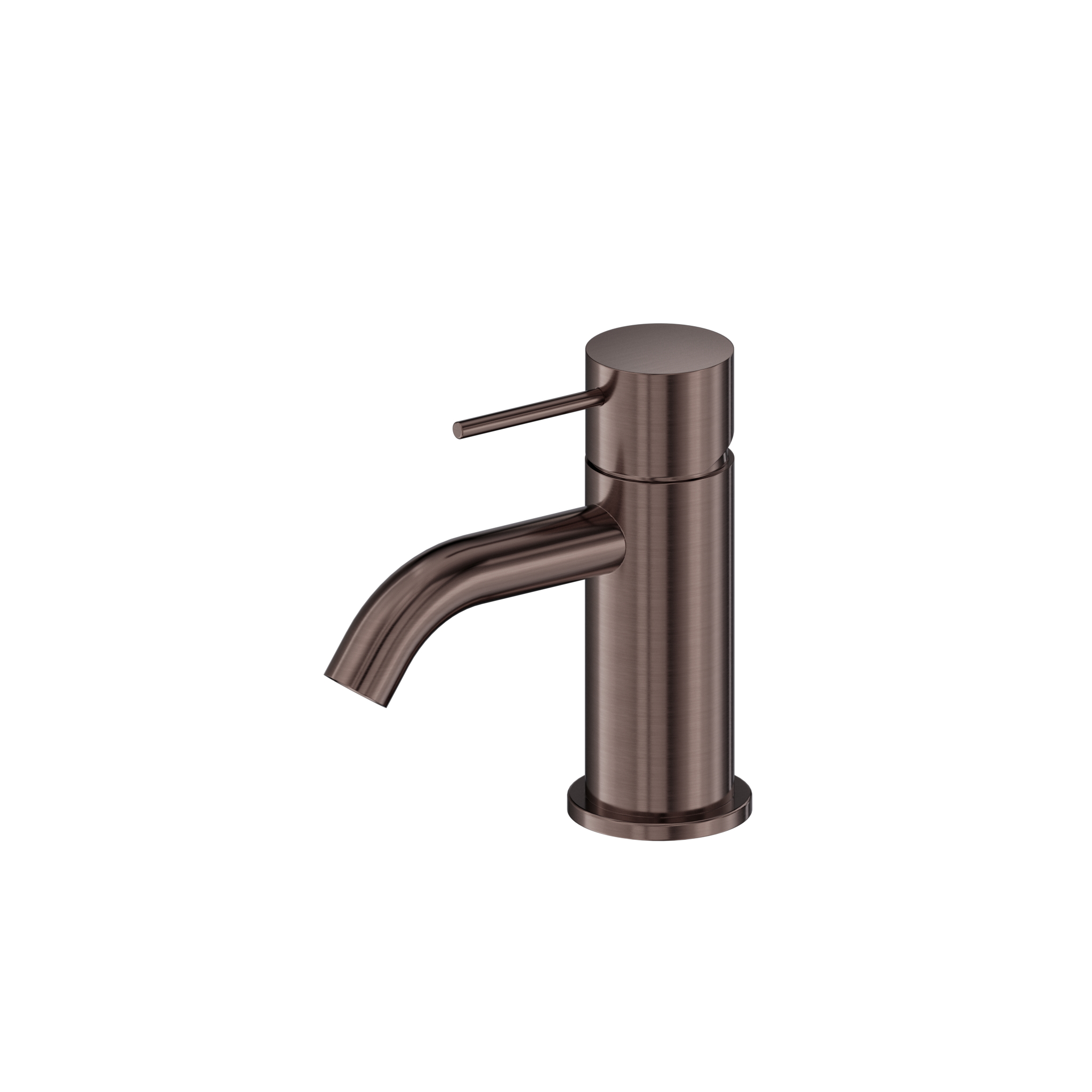 Mecca Mini Basin Mixer Brushed Bronze