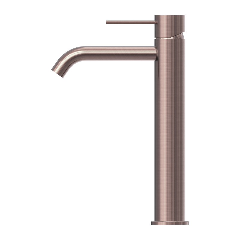 Mecca Tall Basin Mixer Brushed Bronze