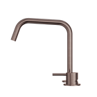 Mecca Hob Bath/Kitchen Mixer Set Edge Spout II Brushed Bronze