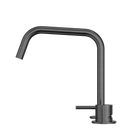 Mecca Hob Bath/Kitchen Mixer Set Edge Spout II Gun Metal