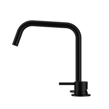 Mecca Hob Bath/Kitchen Mixer Set Edge Spout II Matte Black