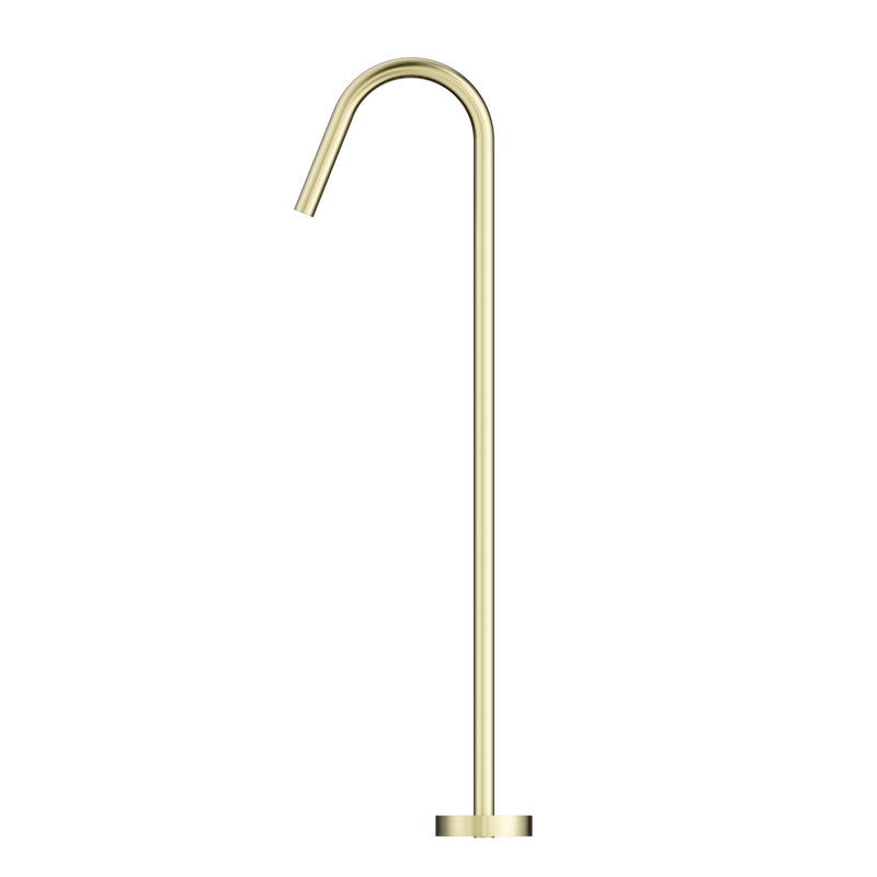 Mecca Freestanding Bath Spout Only Brushed Gold