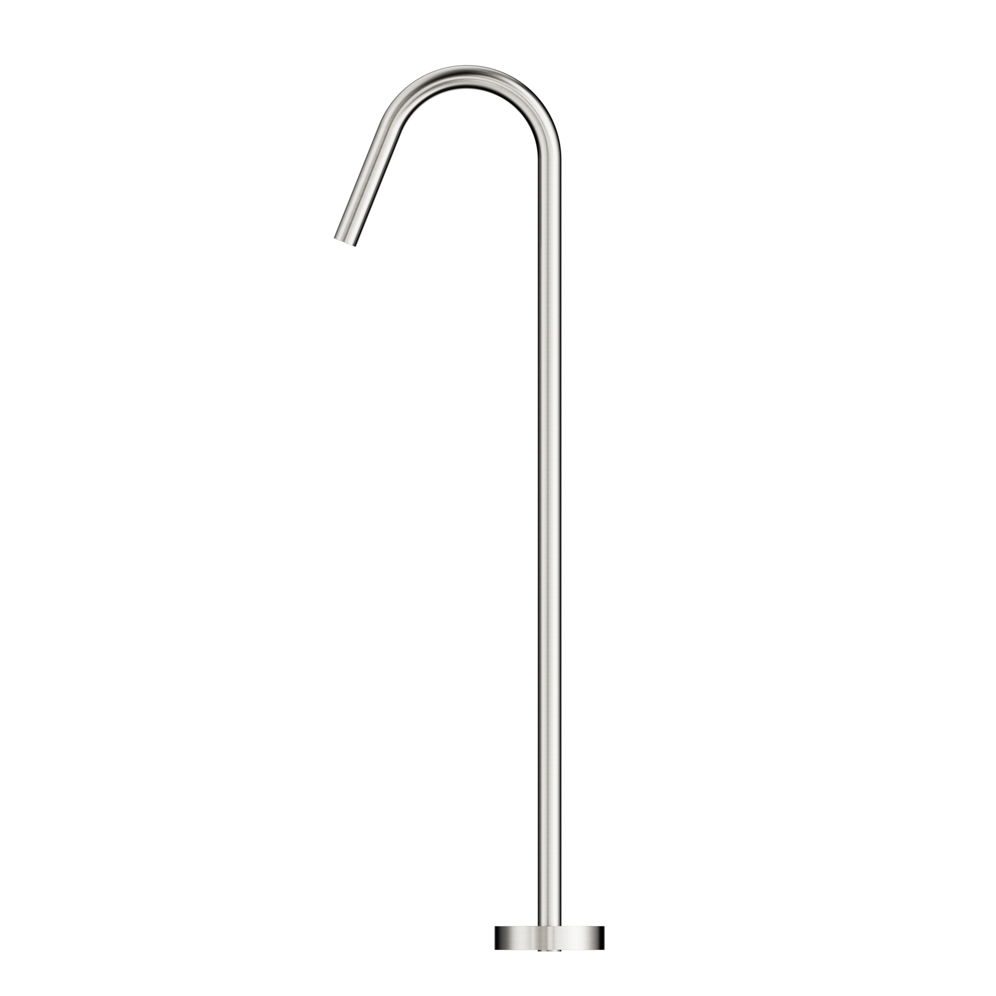 Mecca Freestanding Bath Spout Only Brushed Nickel