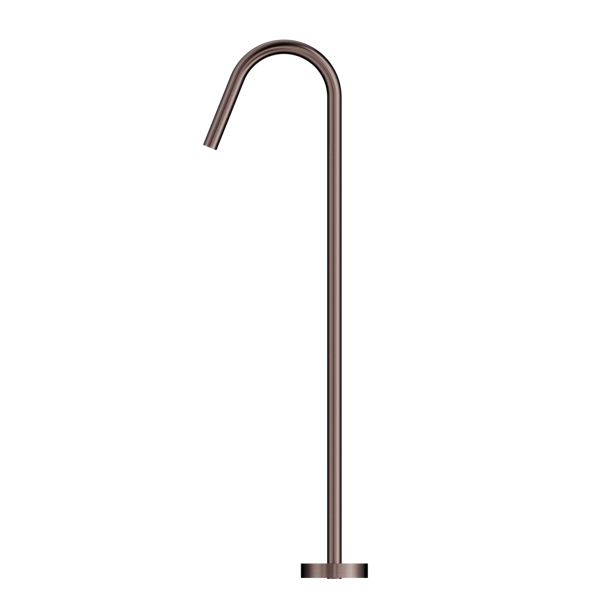 Mecca Freestanding Bath Spout Only Brushed Bronze