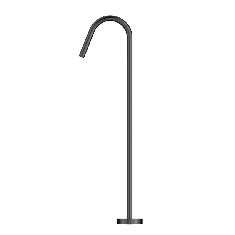 Mecca Freestanding Bath Spout Only Gun Metal