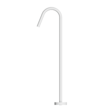 Mecca Freestanding Bath Spout Only Matte White
