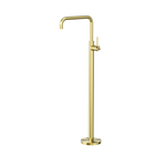 Mecca Freestanding Bath Mixer Square Shape Brushed Gold