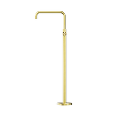 Mecca Freestanding Bath Mixer Square Shape Brushed Gold
