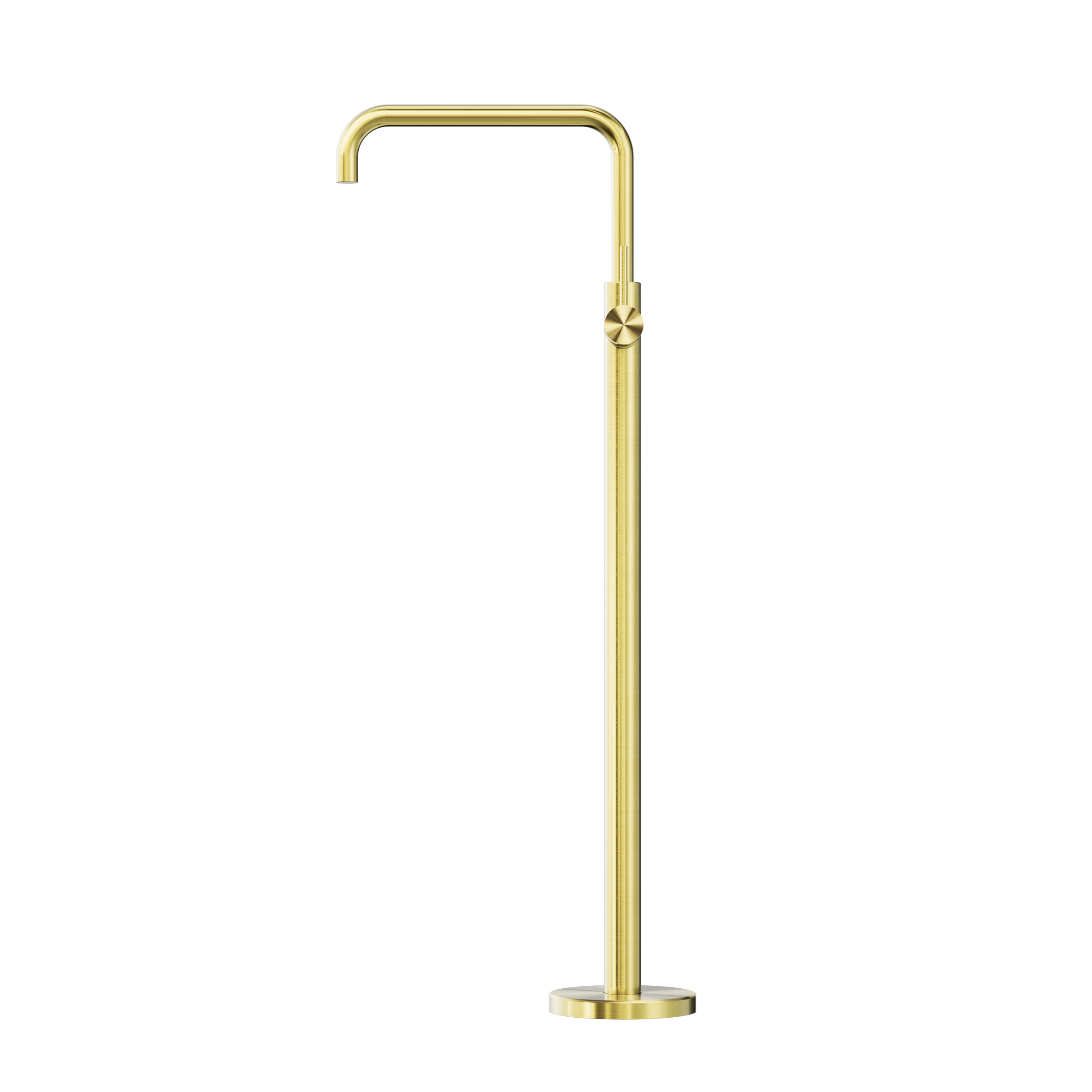 Mecca Freestanding Bath Mixer Square Shape Brushed Gold
