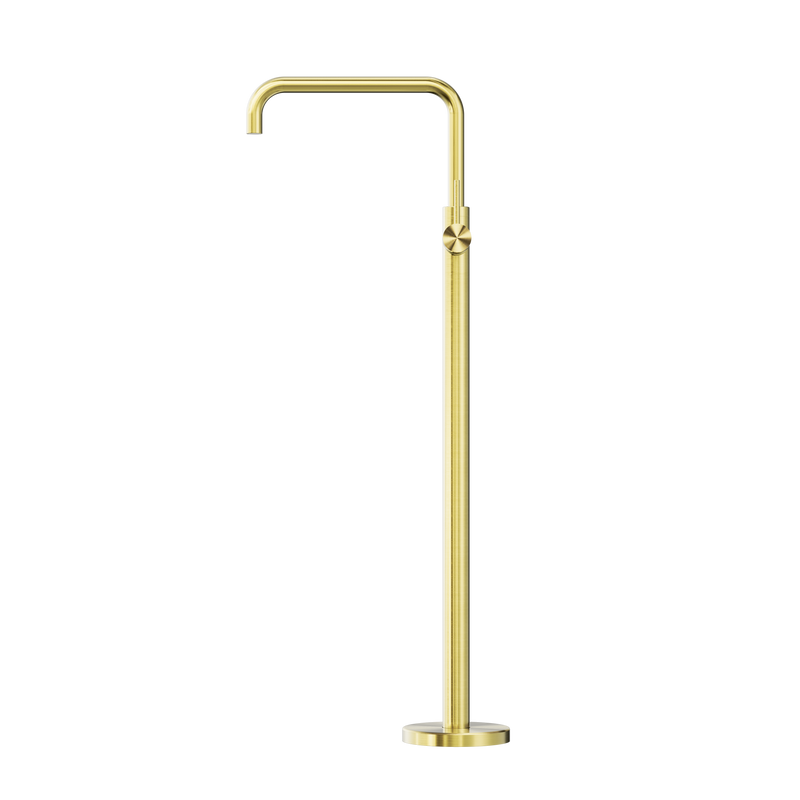 Mecca Freestanding Bath Mixer Square Shape Brushed Gold