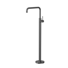 Mecca Freestanding Bath Mixer Square Shape Gun Metal