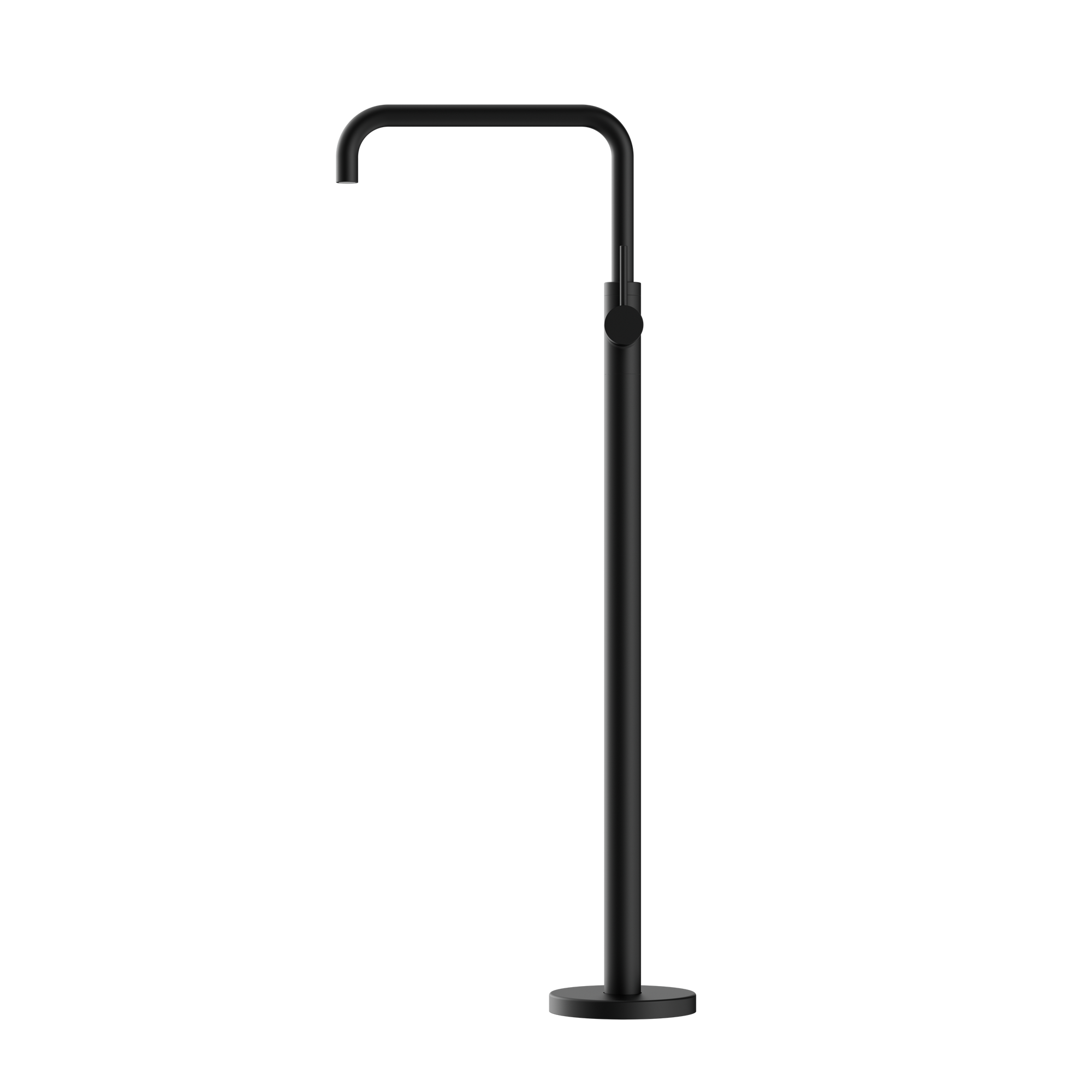 Mecca Freestanding Bath Mixer Square Shape Matte Black