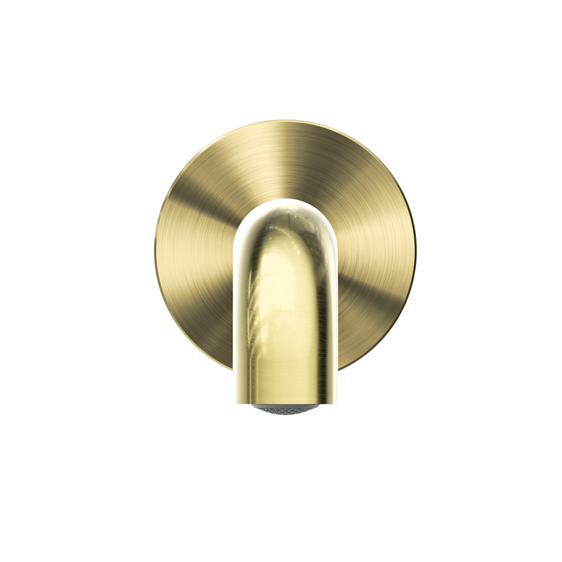 Mecca Basin/Bath Spout Only 185mm Brushed Gold