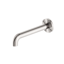 Mecca Basin/Bath Spout Only 185mm Brushed Nickel