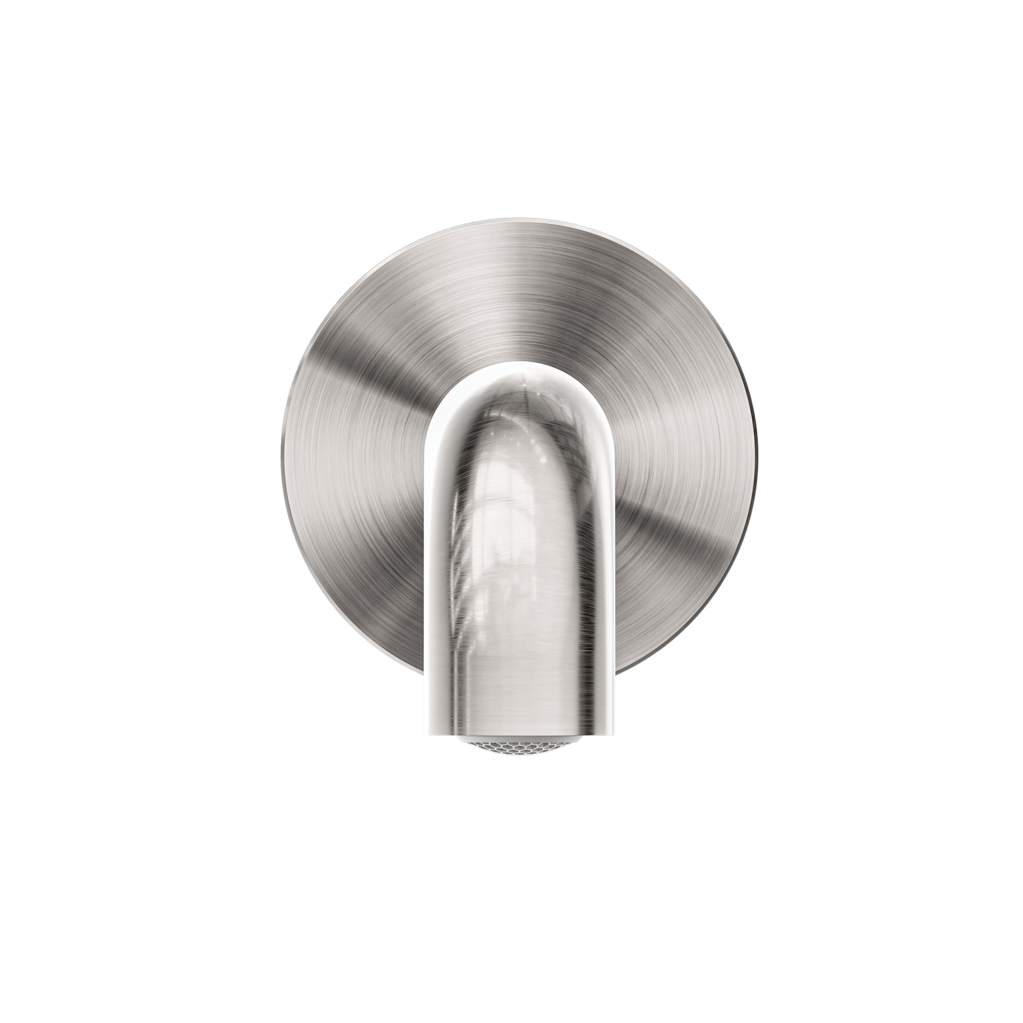Mecca Basin/Bath Spout Only 185mm Brushed Nickel