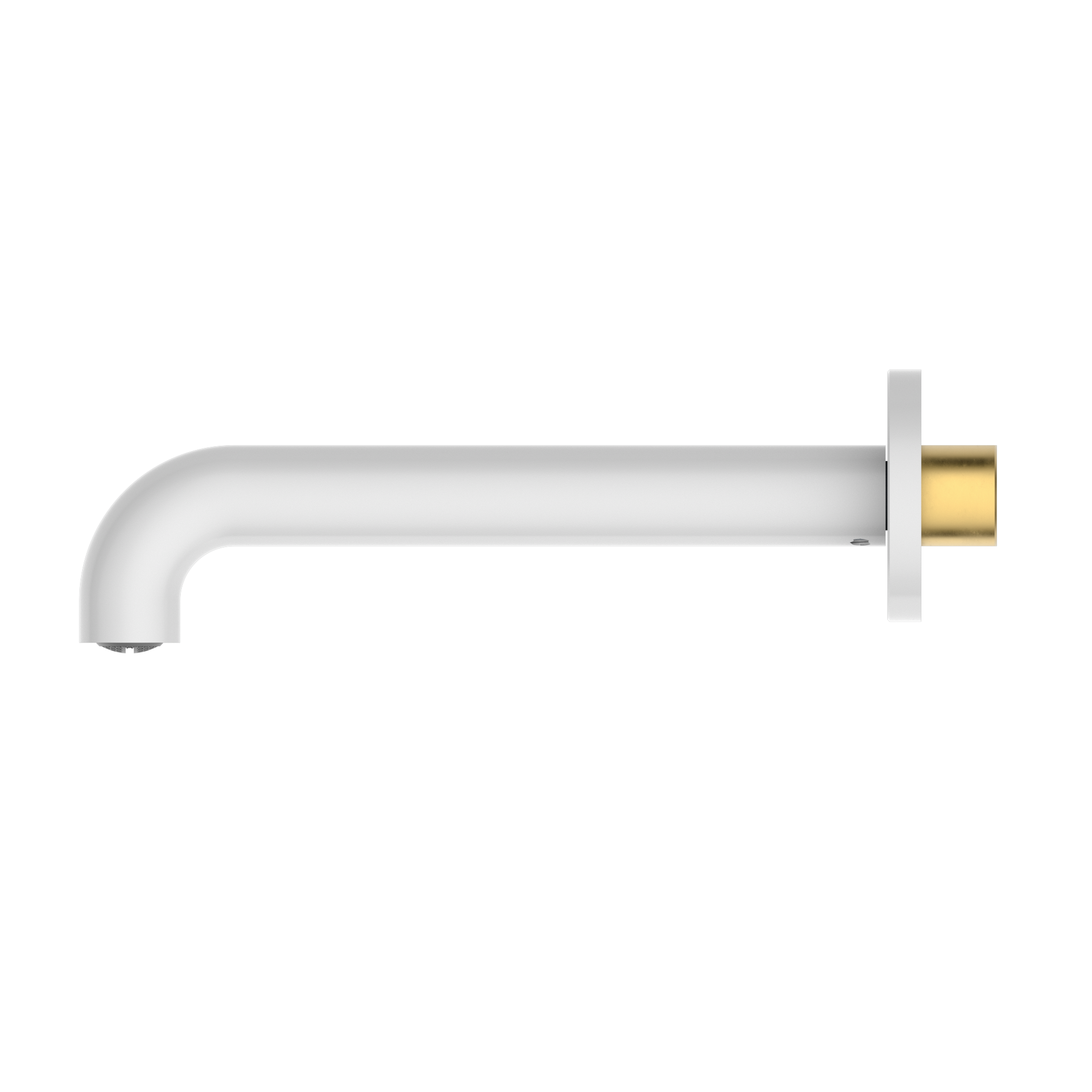 Mecca Basin/Bath Spout Only 185mm Matte White