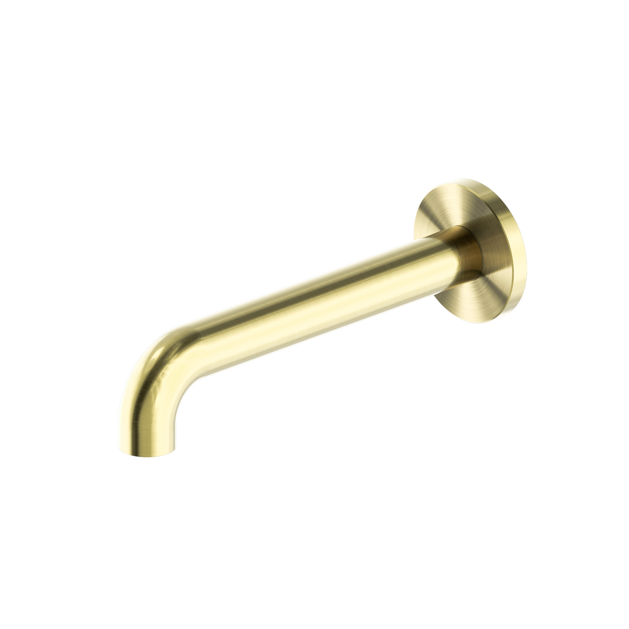 Mecca Basin/Bath Spout Only 230mm Brushed Gold