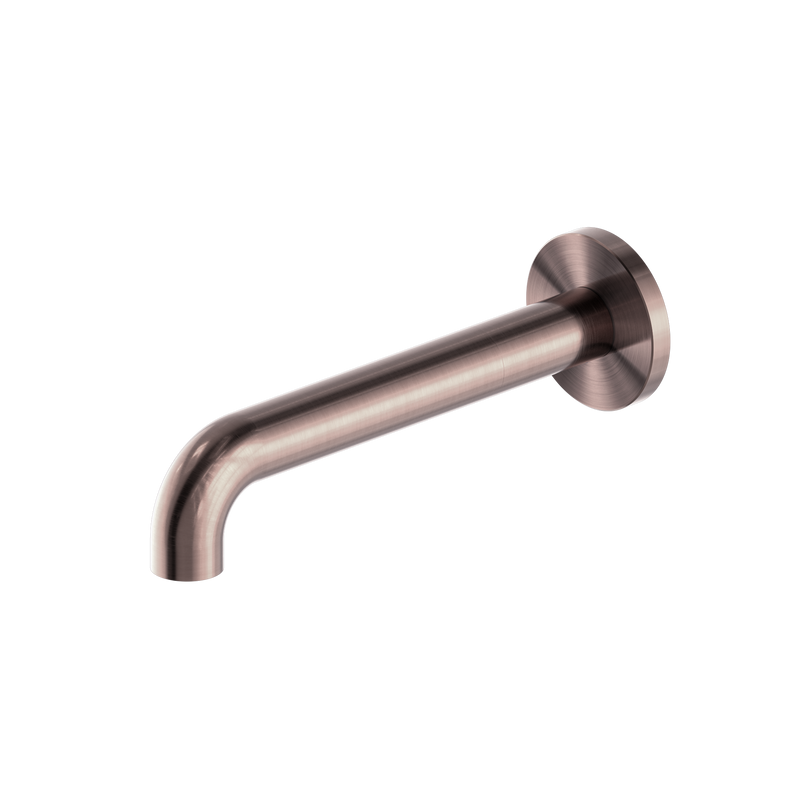 Mecca Basin/Bath Spout Only 230mm Brushed Bronze