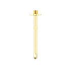 Mecca Wall Mounted Swivel Bath Spout Only 225mm Brushed Gold