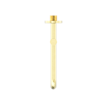 Mecca Wall Mounted Swivel Bath Spout Only 225mm Brushed Gold
