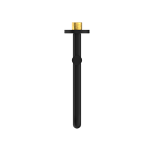 Mecca Wall Mounted Swivel Bath Spout Only 225mm Matte Black