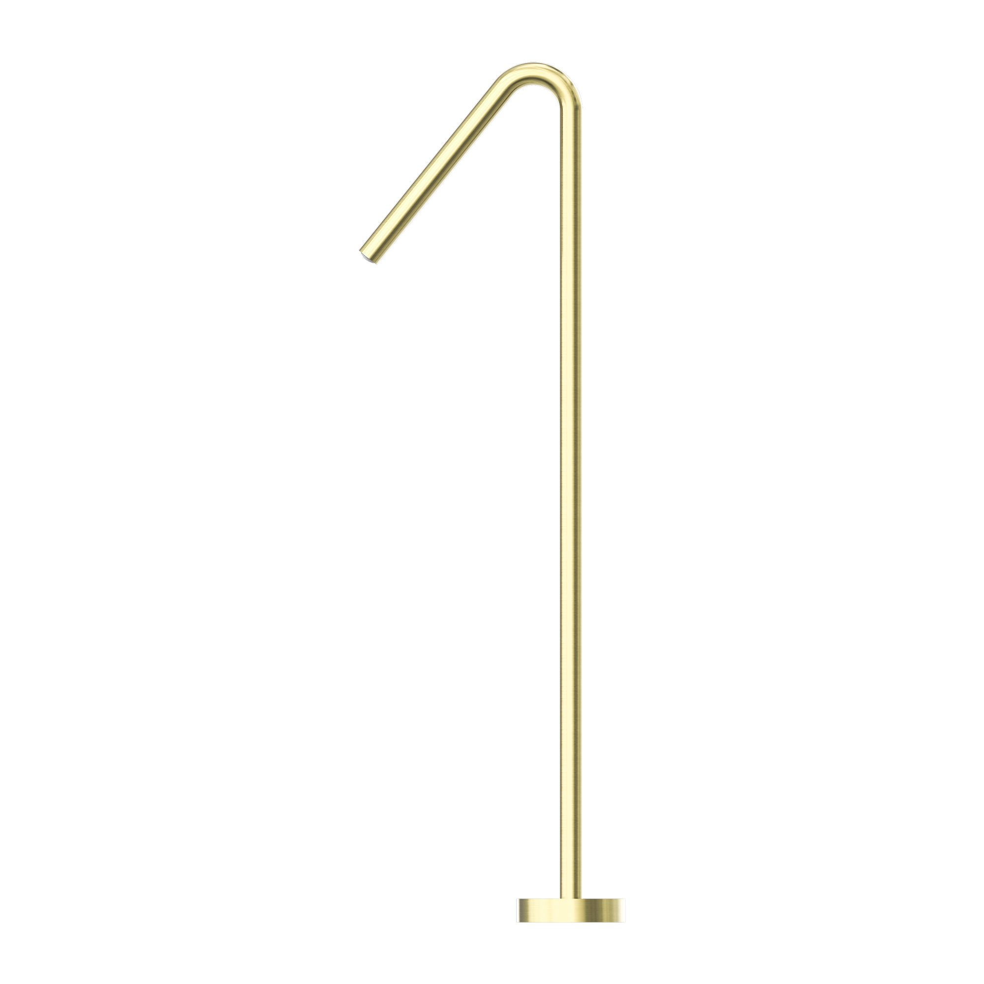 Mecca Freestanding Bath Spout Only Brushed Gold