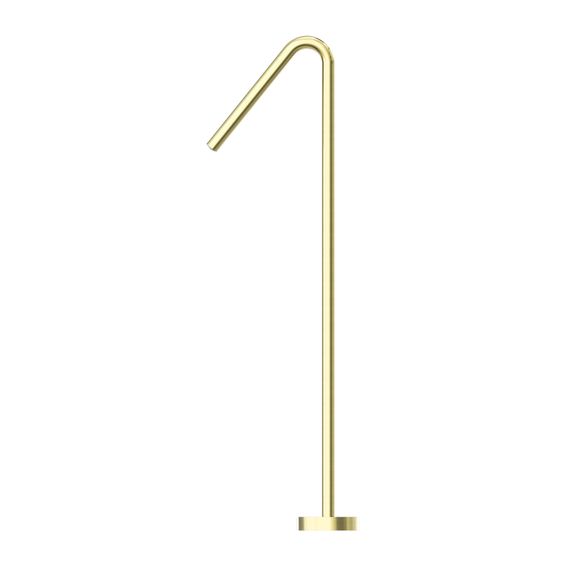 Mecca Freestanding Bath Spout Only Brushed Gold