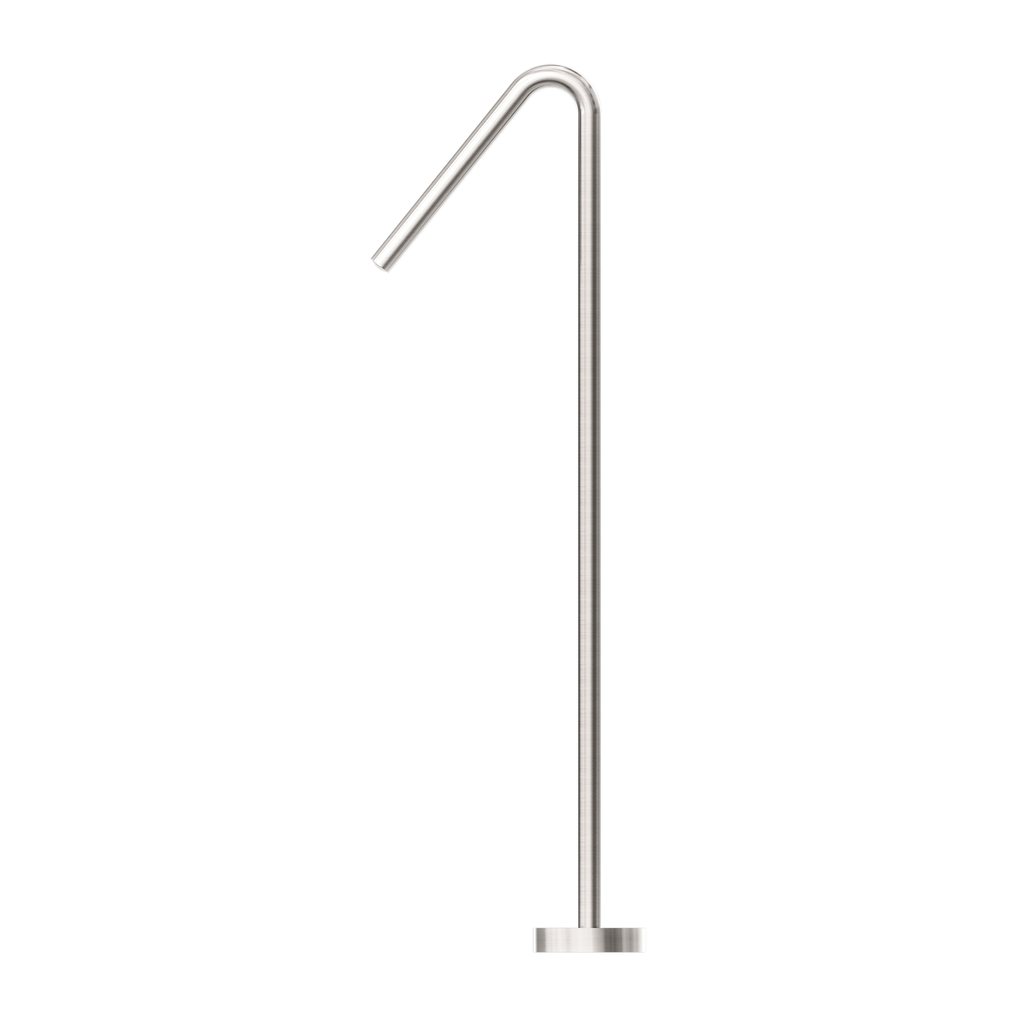Mecca Freestanding Bath Spout Only Brushed Nickel