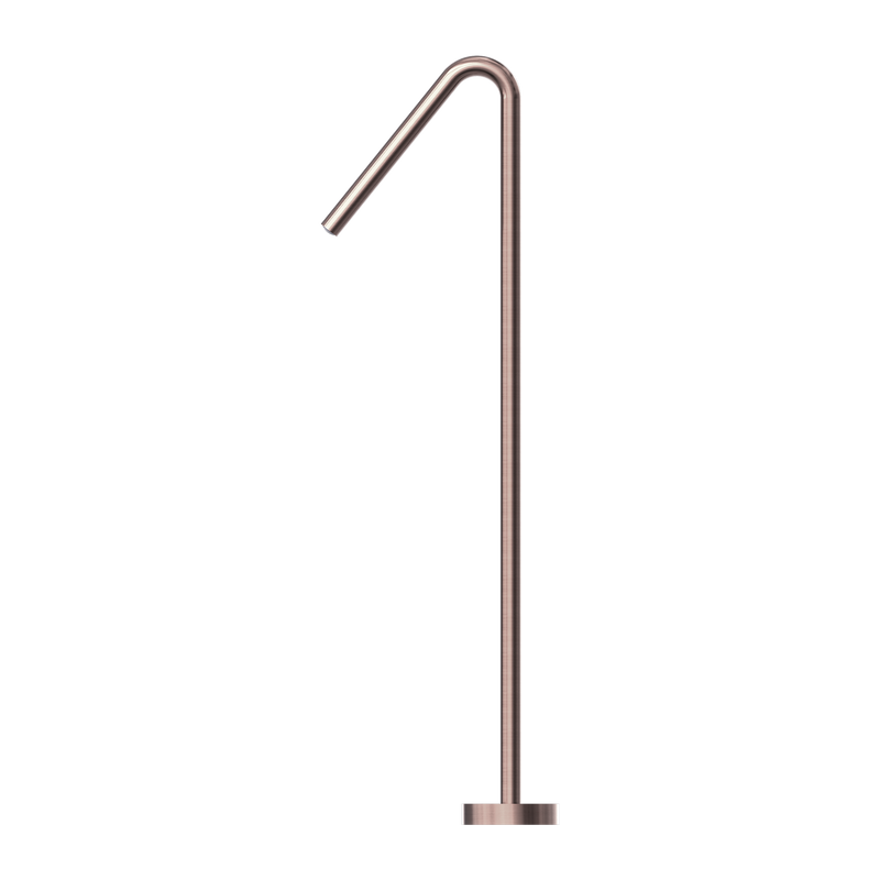 Mecca Freestanding Bath Spout Only Brushed Bronze