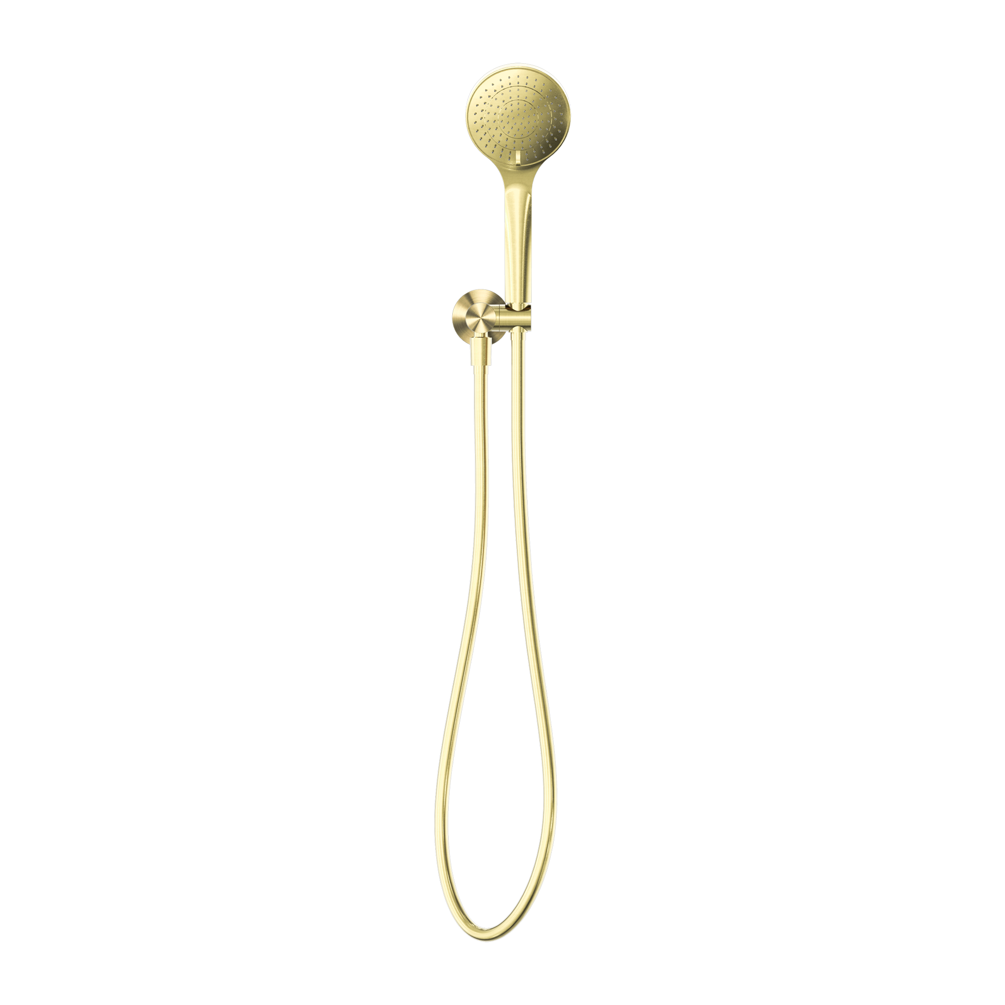 Mecca Shower On Bracket With Air Shower Brushed Gold