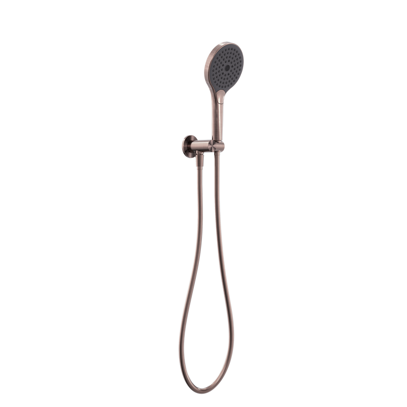 Mecca Shower On Bracket With Air Shower II Brushed Bronze