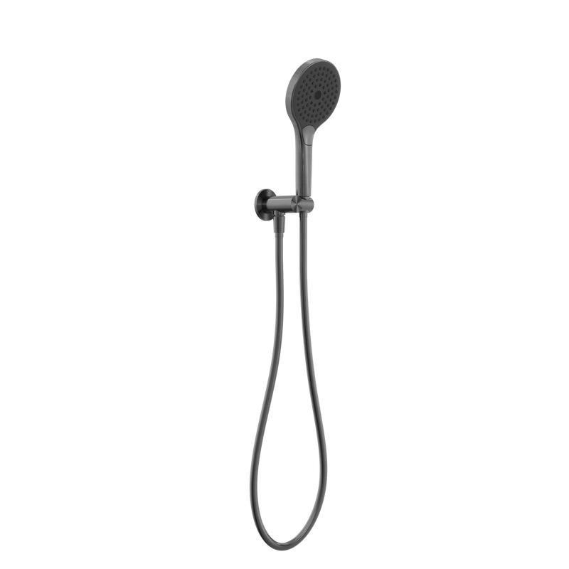 Mecca Shower On Bracket With Air Shower II Gun Metal