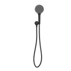 Mecca Shower On Bracket With Air Shower II Matte Black