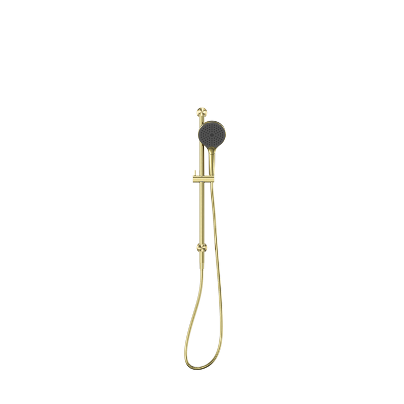 Mecca Shower Rail With Air Shower II Brushed Gold