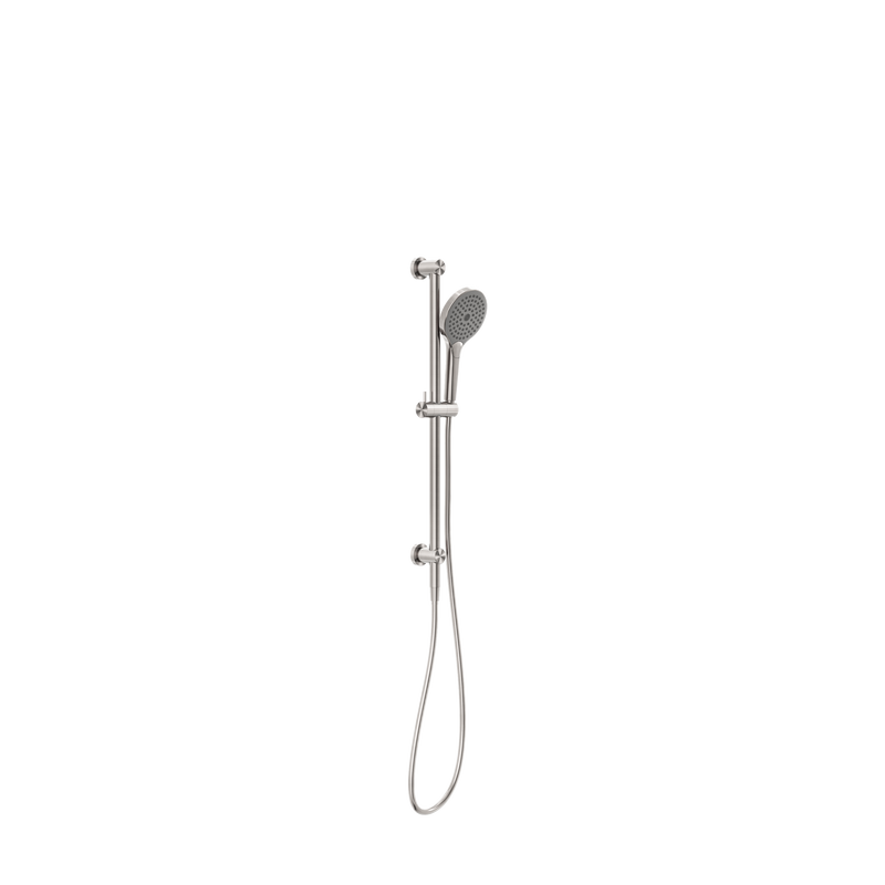Mecca Shower Rail With Air Shower II Brushed Nickel