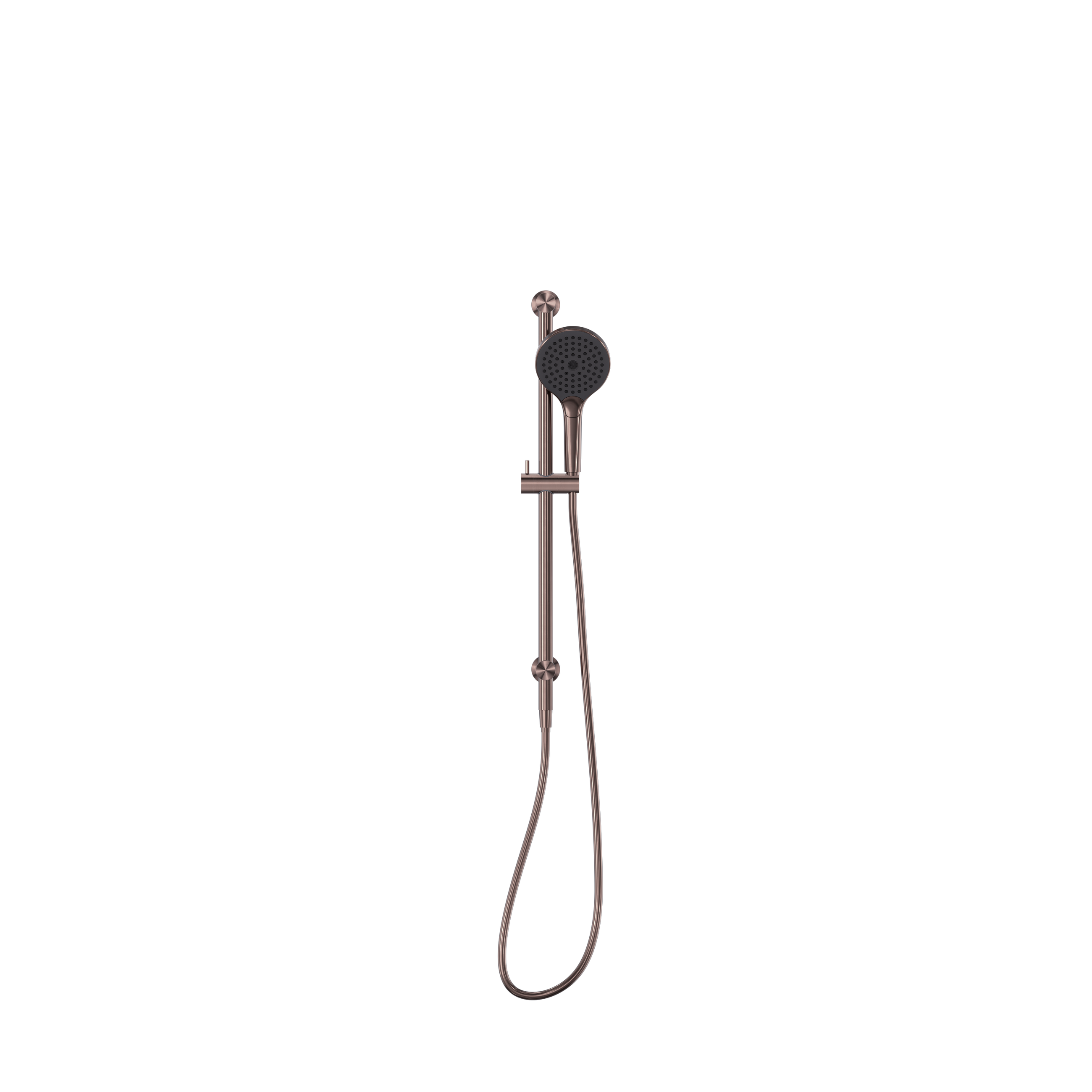 Mecca Shower Rail With Air Shower II Brushed Bronze