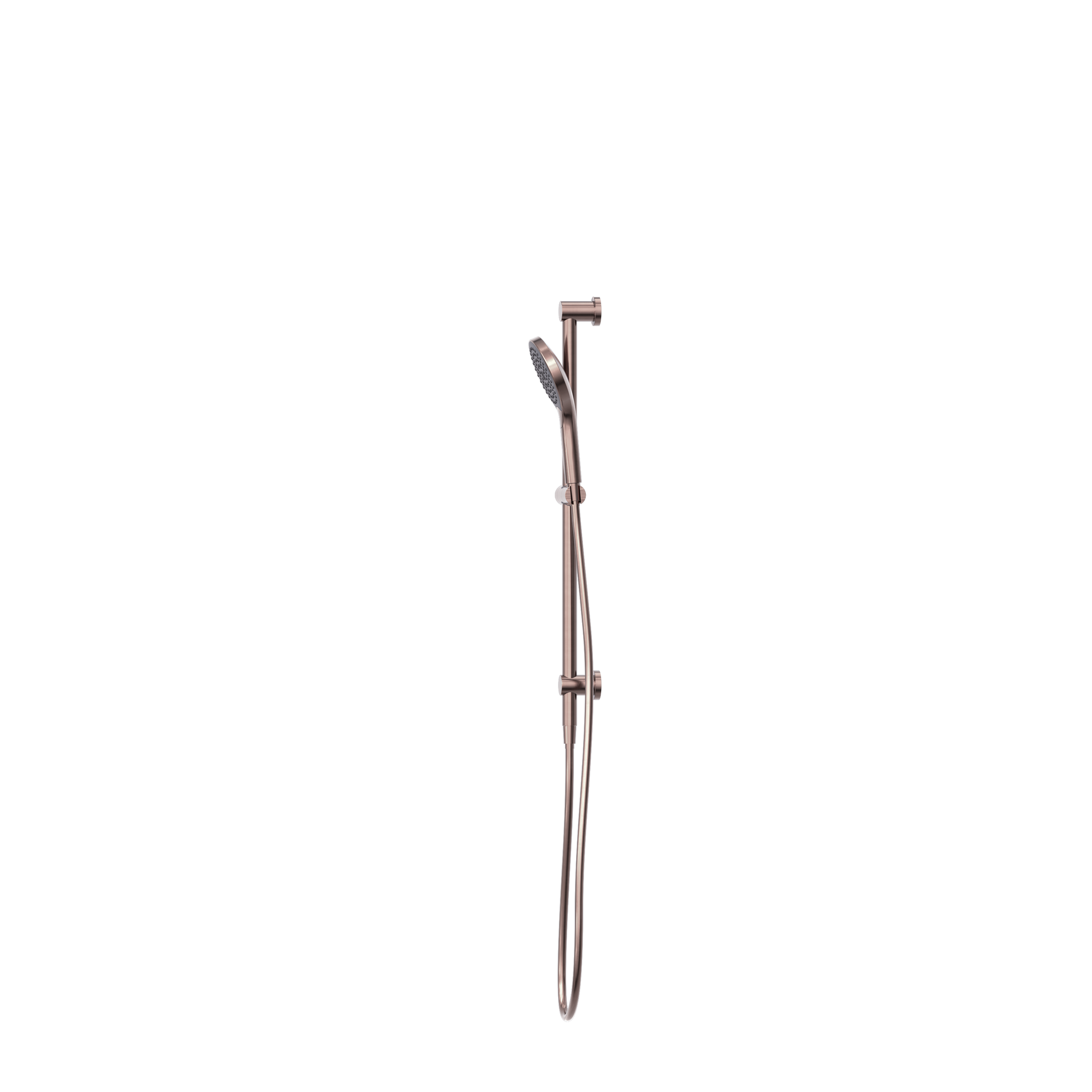Mecca Shower Rail With Air Shower II Brushed Bronze
