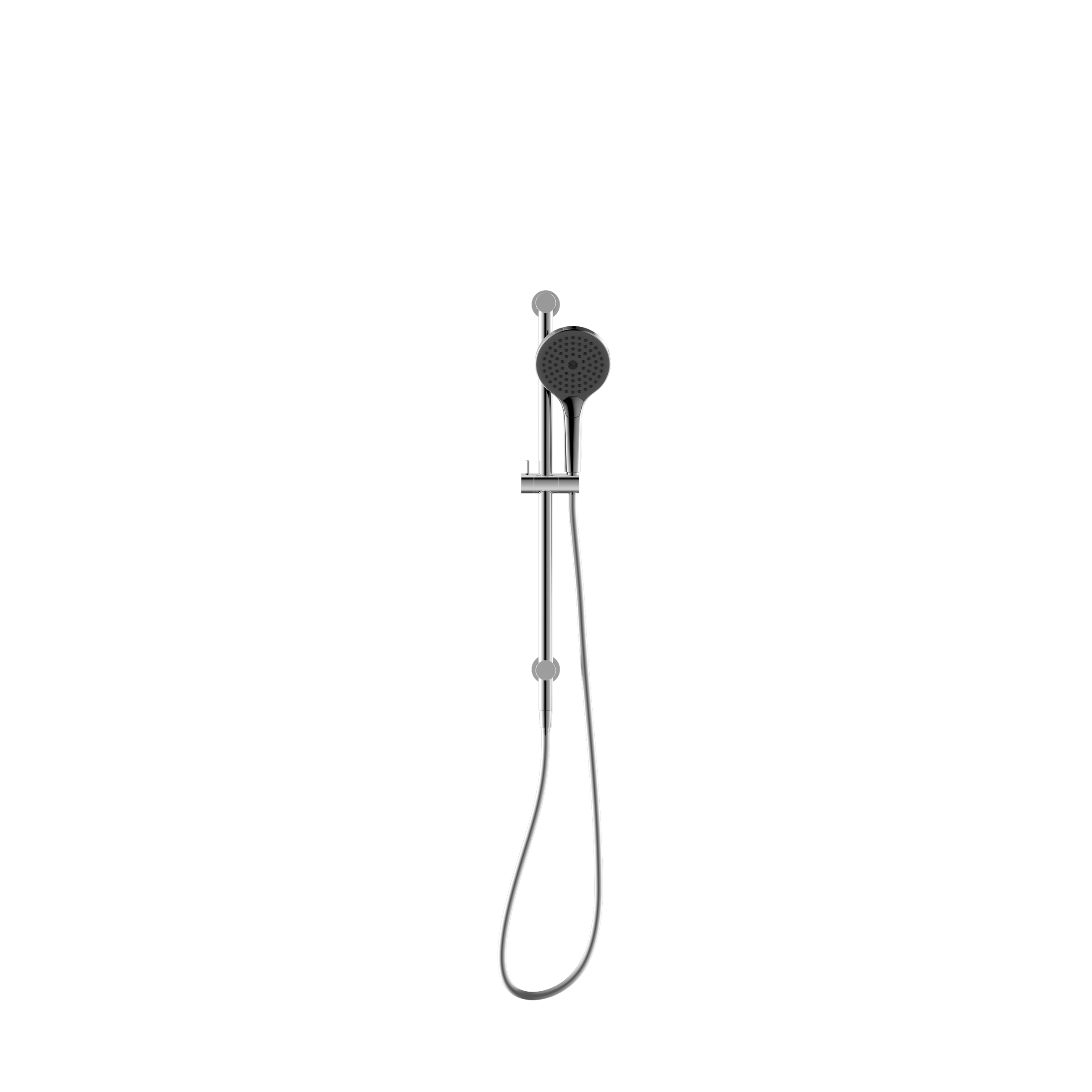 Mecca Shower Rail With Air Shower II Chrome