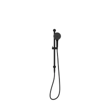 Mecca Shower Rail With Air Shower II Matte Black
